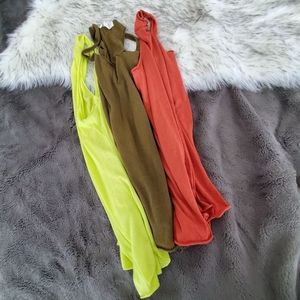 2/$15 Loose Fit Racerback Tank Top S